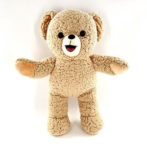 Snuggle Bear Plush Stuffed Animal 16" Name Stitched On Foot